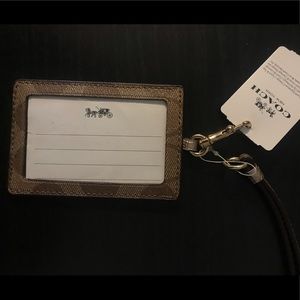 Coach ID Lanyard